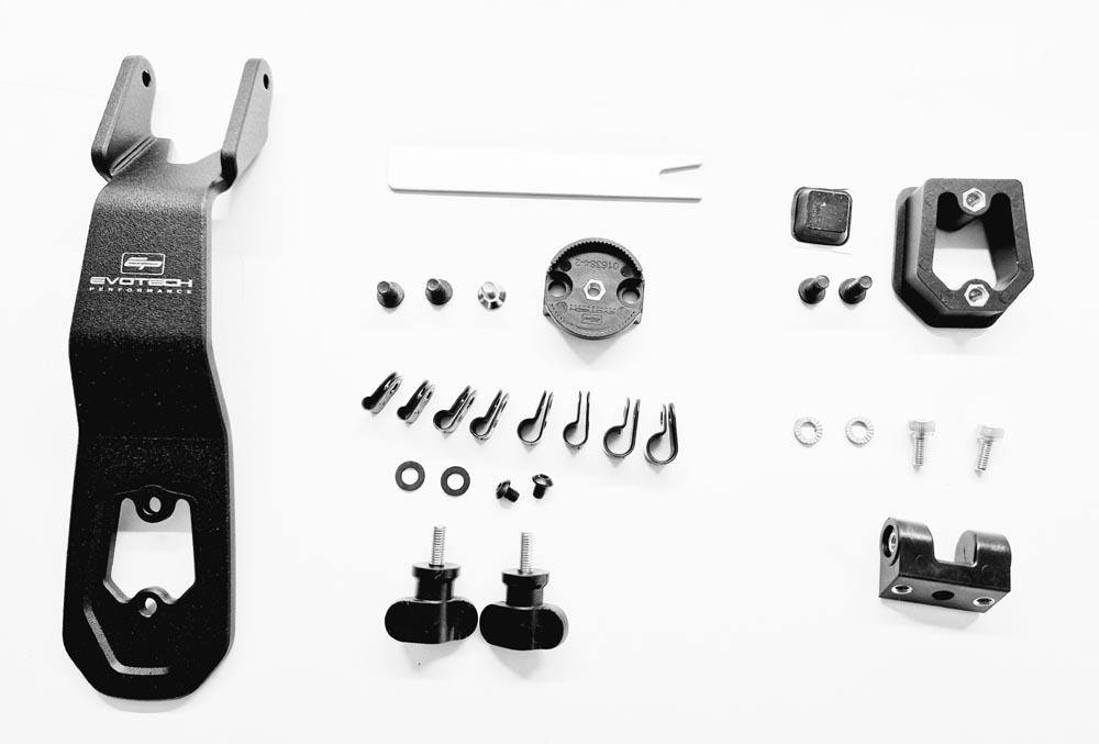 Ducati Multistrada 950, 1200, 1260 SP Connect Navigationshalter von Evotech Performance